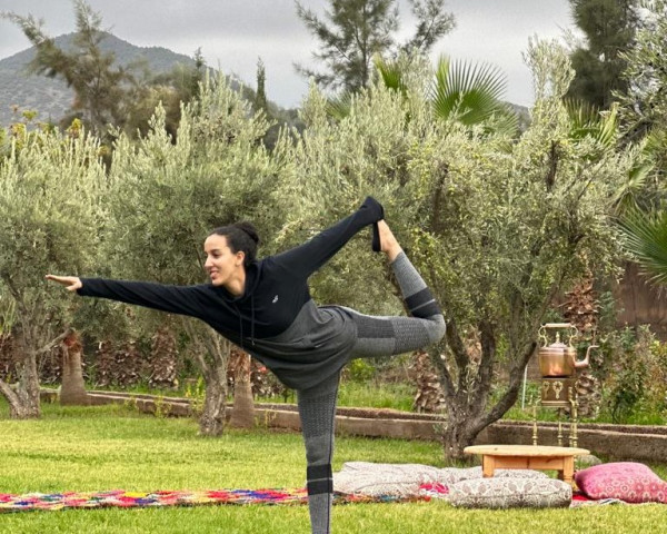 Yoga in the Atlas Mountains
